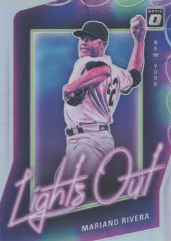 2021 Donruss Optic - Lights Out Holo #LO12 Mariano Rivera Front