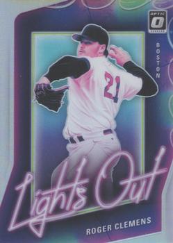 2021 Donruss Optic - Lights Out Holo #LO13 Roger Clemens Front