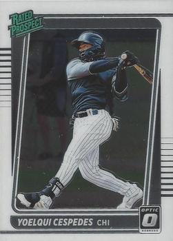 2021 Donruss Optic - Rated Prospect #RP2 Yoelqui Cespedes Front