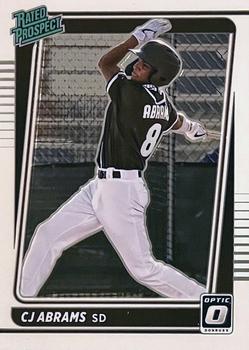 2021 Donruss Optic - Rated Prospect #RP9 CJ Abrams Front