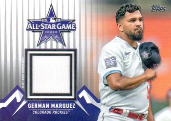 2021 Topps Update - All-Star Stitches #ASSC-GM German Marquez Front