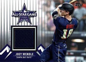 2021 Topps Update - All-Star Stitches #ASSC-JWE Joey Wendle Front
