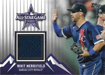 2021 Topps Update - All-Star Stitches #ASSC-WM Whit Merrifield Front