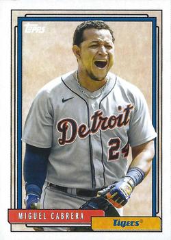 2021 Topps Update - 1992 Topps Redux #T92-19 Miguel Cabrera Front