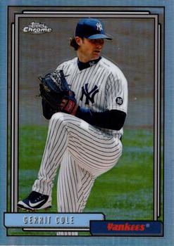 2021 Topps Update - 1992 Topps Redux Chrome #TC92-34 Gerrit Cole Front