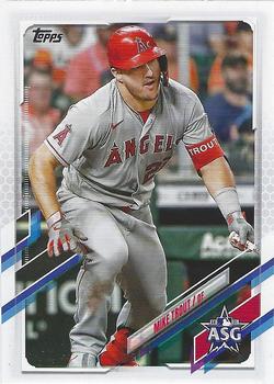 2021 Topps Update - 2021 MLB All-Stars #ASG-1 Mike Trout Front