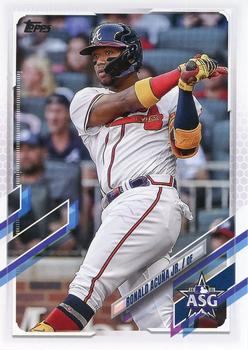 2021 Topps Update - 2021 MLB All-Stars #ASG-2 Ronald Acuña Jr. Front