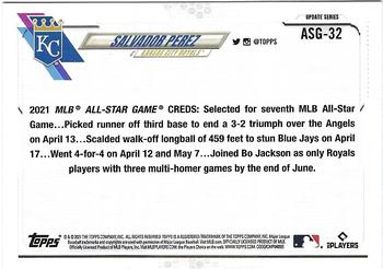 2021 Topps Update - 2021 MLB All-Stars #ASG-32 Salvador Perez Back