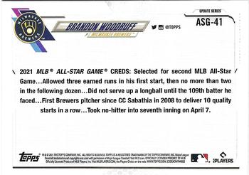 2021 Topps Update - 2021 MLB All-Stars #ASG-41 Brandon Woodruff Back