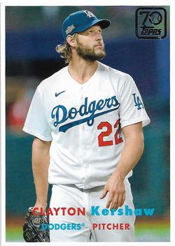 2021 Topps Update - 70 Years of Topps Baseball #70YT-7 Clayton Kershaw Front