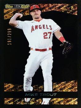 2021 Topps Update - Topps Black Gold Black #BG-3 Mike Trout Front