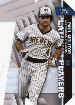 2021 Topps Update - Topps Platinum Players Die Cuts #PDC-56 Paul Molitor Front