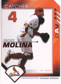 2007 DAV Major League #NNO Yadier Molina Front