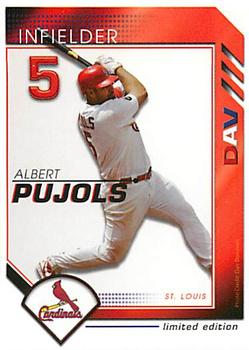 2007 DAV Major League #NNO Albert Pujols Front