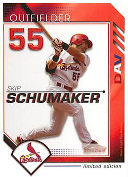 2007 DAV Major League #NNO Skip Schumaker Front