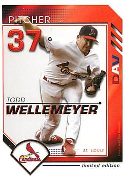 2007 DAV Major League #NNO Todd Wellemeyer Front