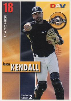 2008 DAV Major League #2 Jason Kendall Front