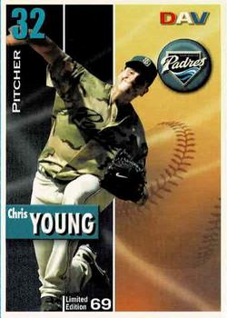 2008 DAV Major League #69 Chris Young Front