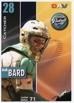 2008 DAV Major League #71 Josh Bard Front