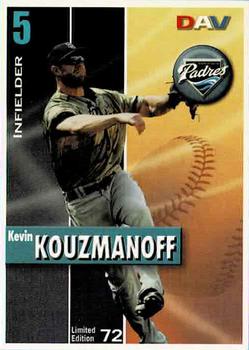 2008 DAV Major League #72 Kevin Kouzmanoff Front
