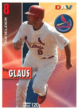 2008 DAV Major League #120 Troy Glaus Front