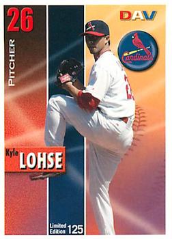 2008 DAV Major League #125 Kyle Lohse Front
