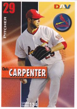 2008 DAV Major League #134 Chris Carpenter Front