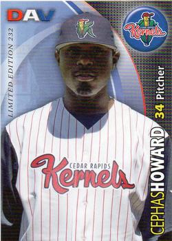 2008 DAV Minor League #232 Cephas Howard Front