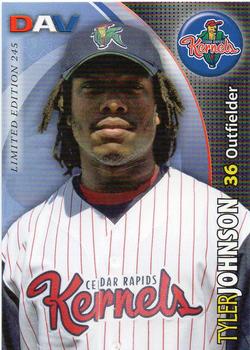 2008 DAV Minor League #245 Tyler Johnson Front