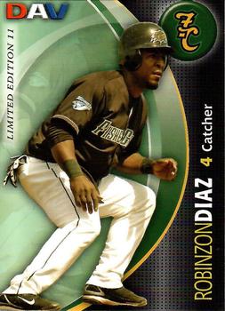 2008 DAV Minor League #11 Robinzon Diaz Front