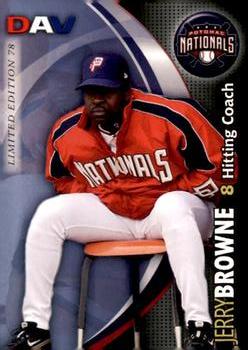 2008 DAV Minor League #78 Jerry Browne Front