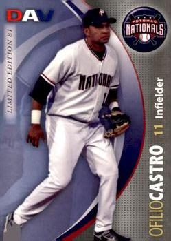 2008 DAV Minor League #81 Ofilio Castro Front