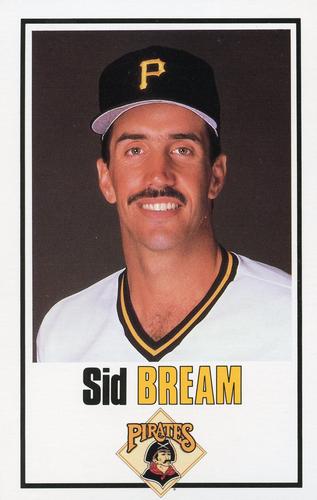 1989 Milk Duds Pittsburgh Pirates #NNO Sid Bream Front