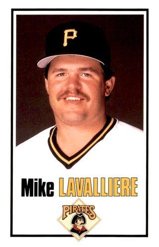 1989 Milk Duds Pittsburgh Pirates #NNO Mike LaValliere Front