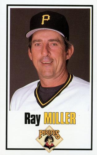 1989 Milk Duds Pittsburgh Pirates #NNO Ray Miller Front