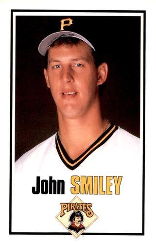 1989 Milk Duds Pittsburgh Pirates #NNO John Smiley Front