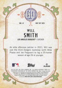 2022 Topps Gypsy Queen #12 Will Smith Back