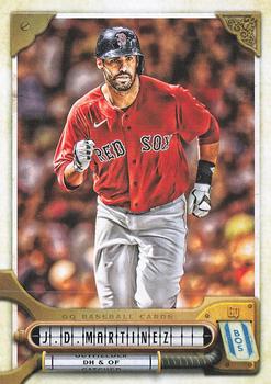 2022 Topps Gypsy Queen #15 J.D. Martinez Front