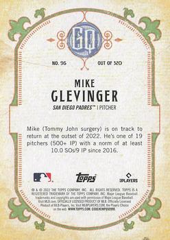 2022 Topps Gypsy Queen #96 Mike Clevinger Back