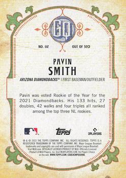 2022 Topps Gypsy Queen #112 Pavin Smith Back