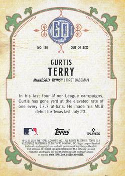 2022 Topps Gypsy Queen #181 Curtis Terry Back