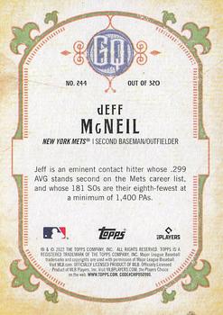2022 Topps Gypsy Queen #244 Jeff McNeil Back