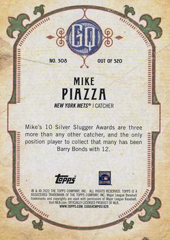 2022 Topps Gypsy Queen #308 Mike Piazza Back