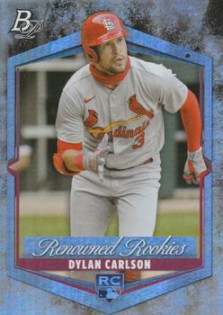 2021 Bowman Platinum - Renowned Rookies #RR-2 Dylan Carlson Front