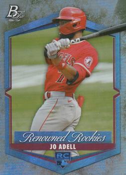 2021 Bowman Platinum - Renowned Rookies #RR-3 Jo Adell Front