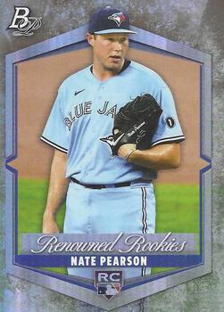 2021 Bowman Platinum - Renowned Rookies #RR-9 Nate Pearson Front