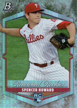 2021 Bowman Platinum - Renowned Rookies #RR-19 Spencer Howard Front