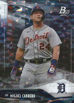 2021 Bowman Platinum - Ice Foil #32 Miguel Cabrera Front