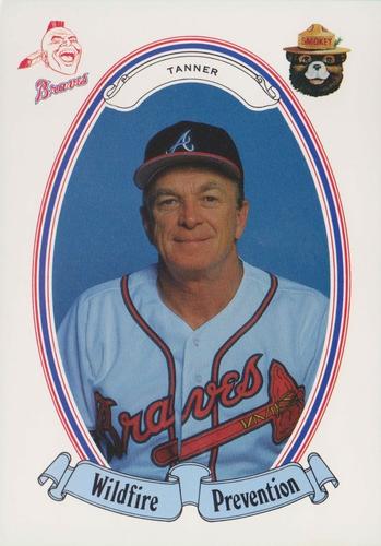 1987 Atlanta Braves Smokey #26 Chuck Tanner Front