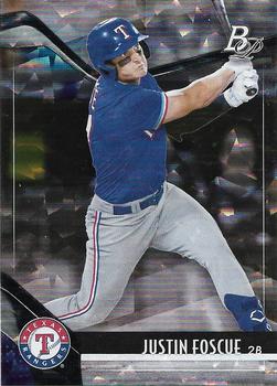 2021 Bowman Platinum - Top Prospects Ice Foil #TOP-52 Justin Foscue Front